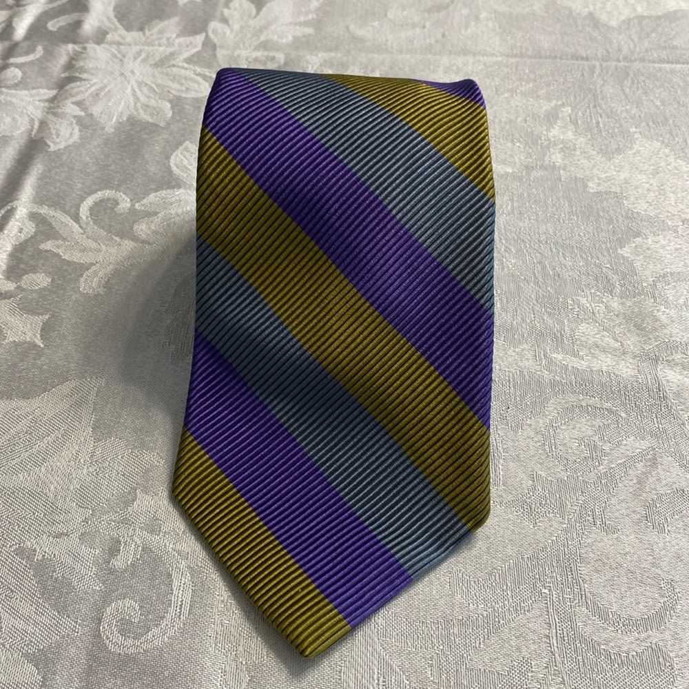 “5/$20” Robert Talbots multicolor tie Italian materials